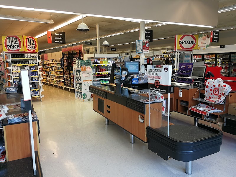 Coles Wellington St in Launceston