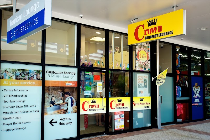 Crown Currency Exchange (Harbour Town Outlet Shopping) in Gold Coast