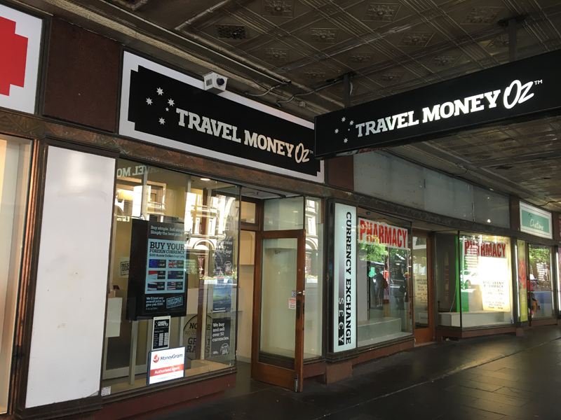Travel Money Oz Swanston Street - Foreign Currency Exchange in Melbourne