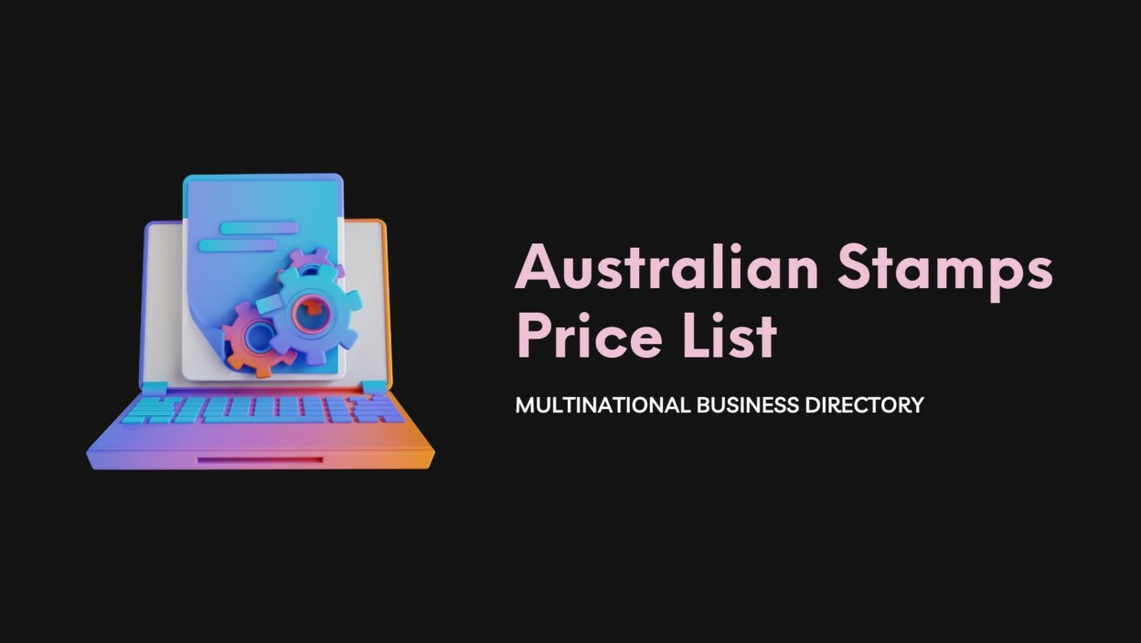 Cover Australian Stamps Price List