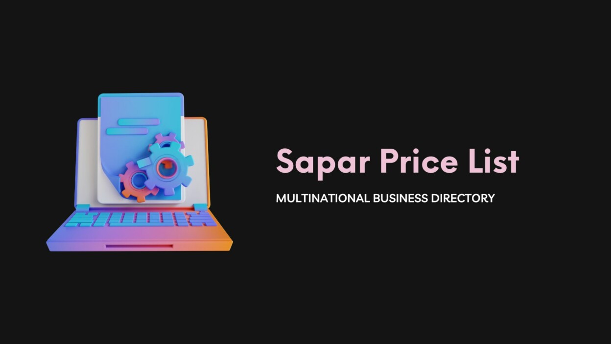 Cover Sapar Price List