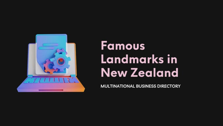Cover Famous Landmarks In New Zealand