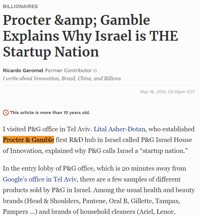 Procter & Gamble