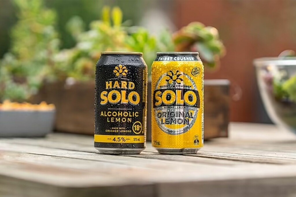 Solo Drink's Original And Alcoholic Lemon