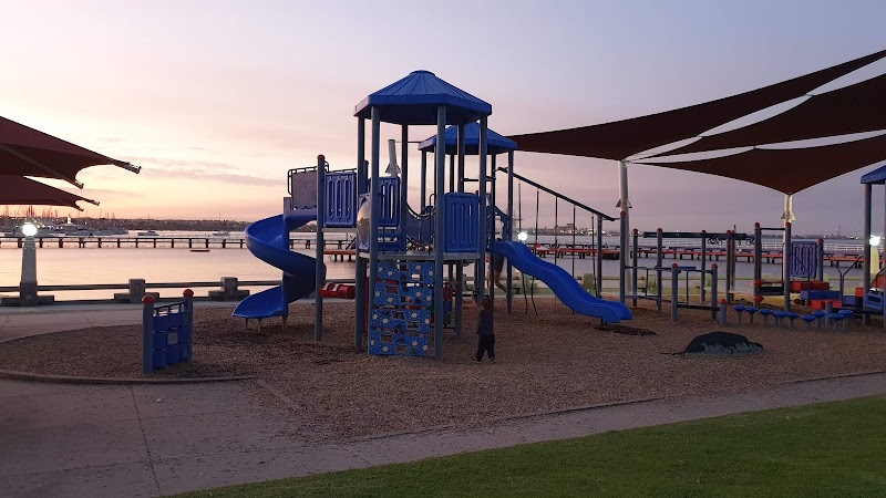 Eastern Beach Playground in Geelong, Australia