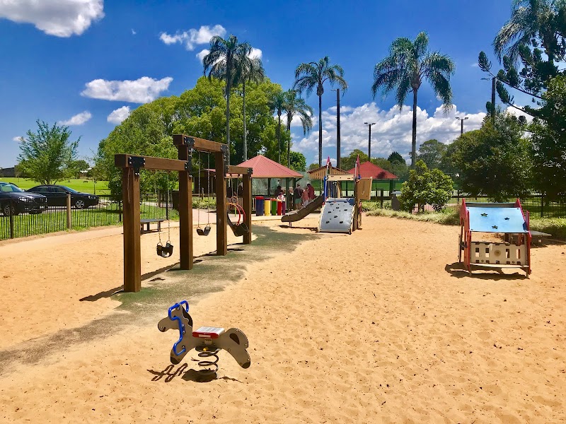 Playground Wuth Street Park in Toowoomba, Australia