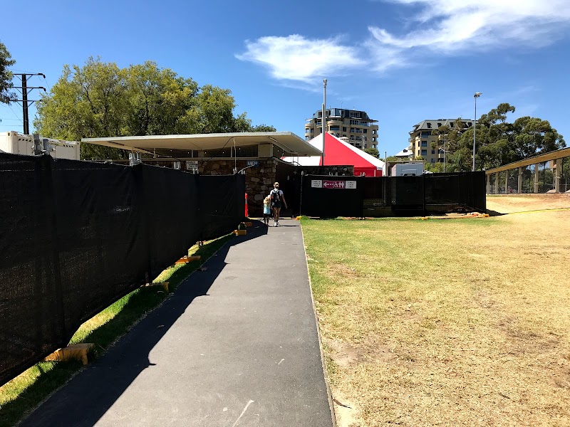 Public toilet. Rymill Park in Adelaide, South Australia