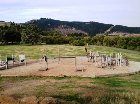 Victoria Park Playground in Christchurch, New Zealand