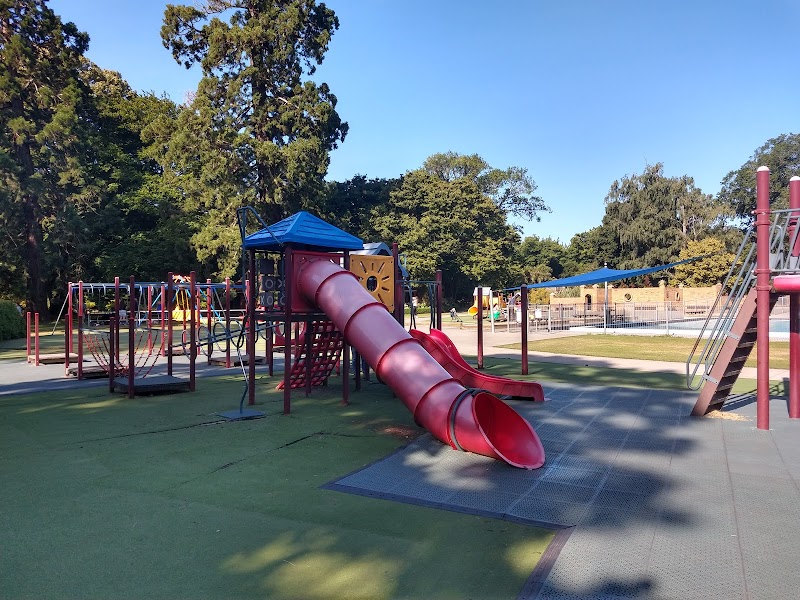 Victoria Park Playground in Christchurch, New Zealand