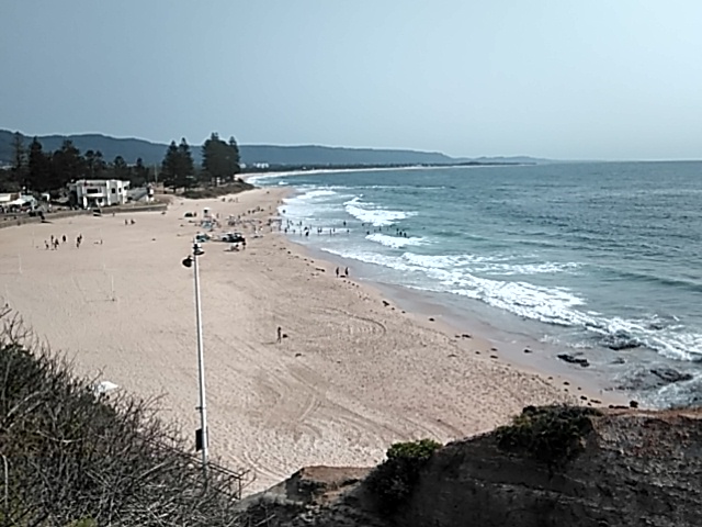 Wollongong Beach in Wollongong, Australia