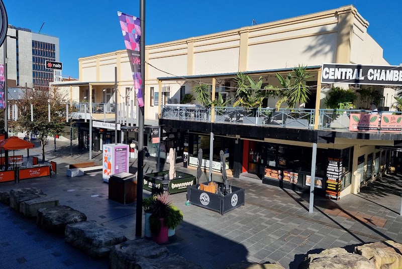 Crown Street Mall in Wollongong, Australia