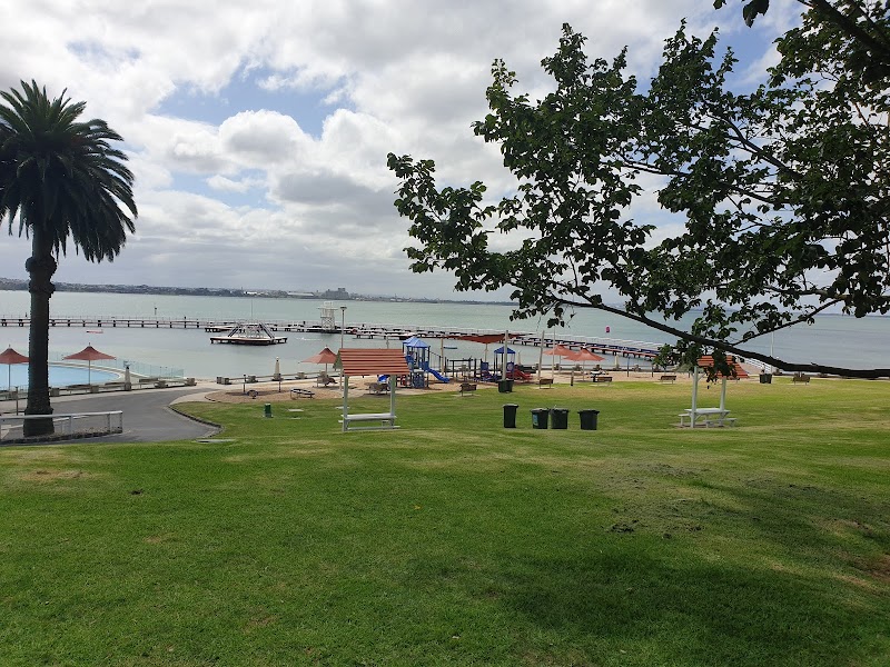 Eastern Beach Reserve in Geelong, Australia