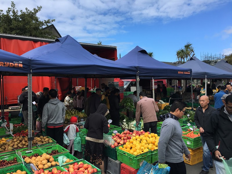 Newtown Fruit and Vegetable Market in Wellington, New Zealand