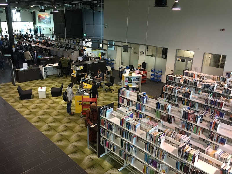 The University of Waikato Library in Hamilton, New Zealand