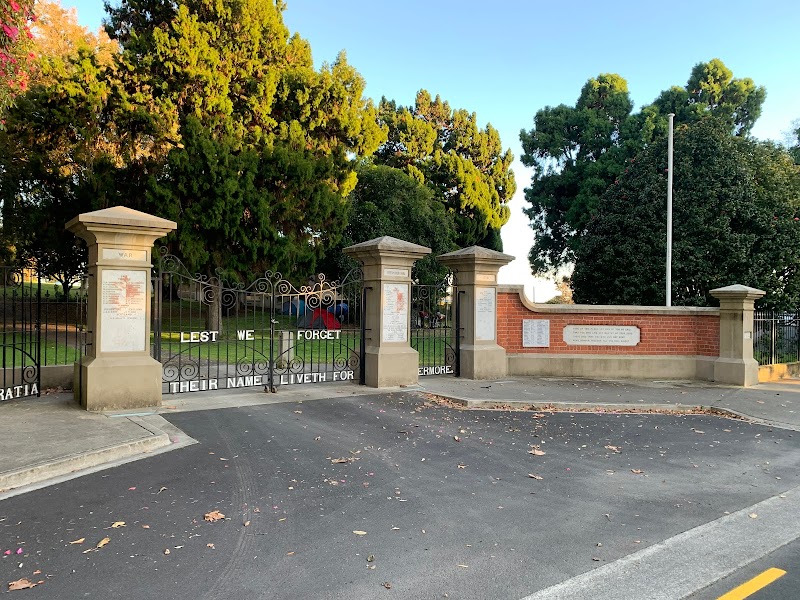 War Memorial Gates in Tauranga, New Zealand