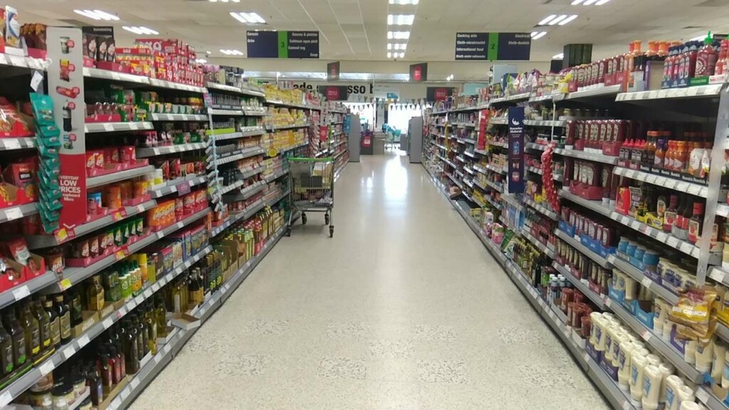 Inside Look Of Co Op Food Stornoway