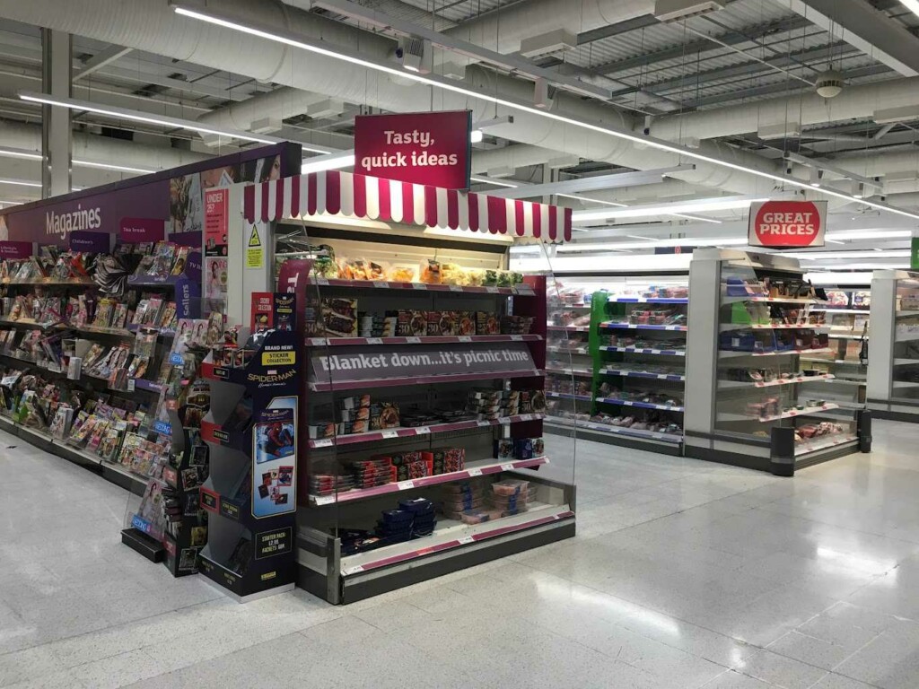 Inside Look Of Sainsbury's Oxford Street East