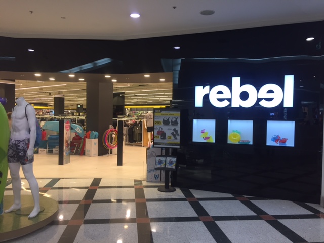 rebel Woden in Canberra, Australia