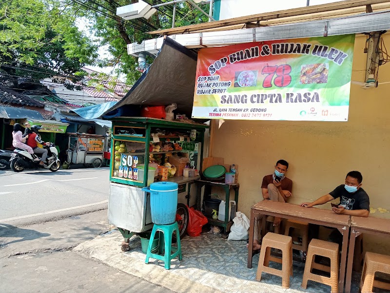 Tangkapan gambar Indomaret di Pasar Rebo, Jakarta Timur