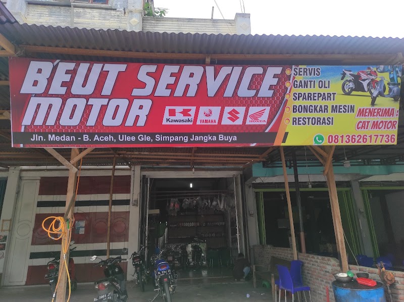 Bengkel motor terbaik di Kab. Pidie Jaya