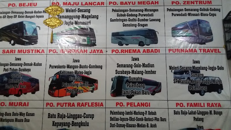 Agen Bus (1) terbaik di Kota Cilegon