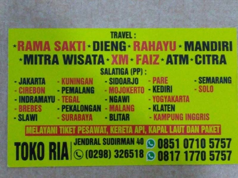 Agen Tiket Pesawat (1) terbaik di Kota Salatiga