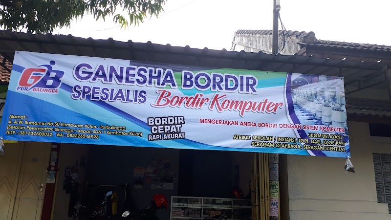 Jasa Bordir (1) terbaik di Kab. Purbalingga