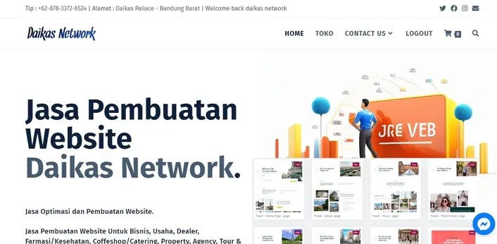 Jasa Website (1) terbaik di Kab. Bandung Barat