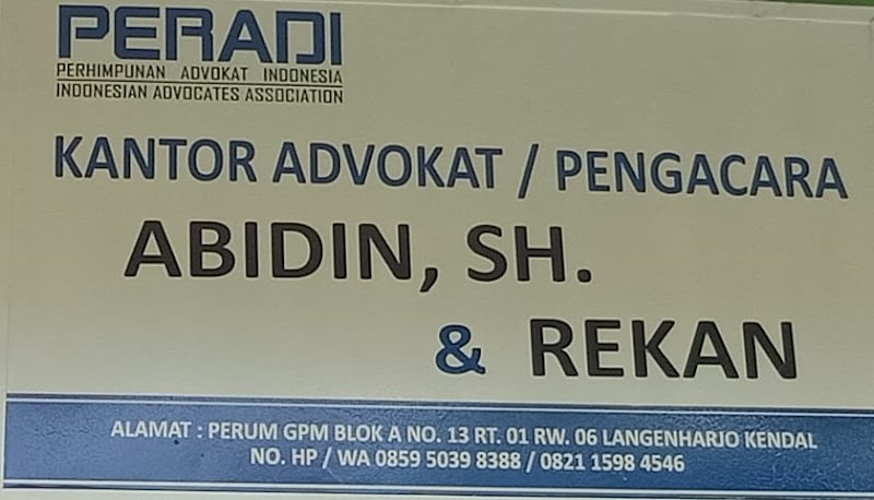 Kantor Hukum (1) terbaik di Kab. Kendal