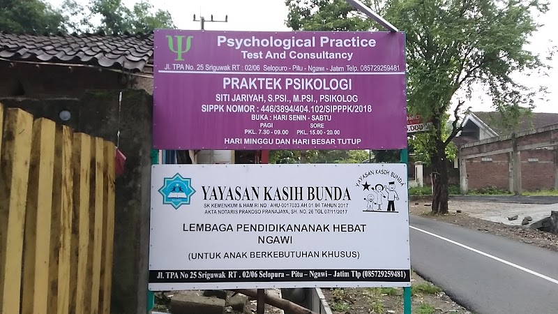 Psikolog (1) terbaik di Kab. Ngawi