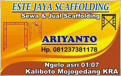 Sewa Scaffolding (1) terbaik di Kab. Karanganyar