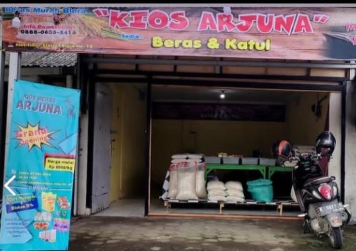 Toko Beras (1) terbaik di Kab. Blora