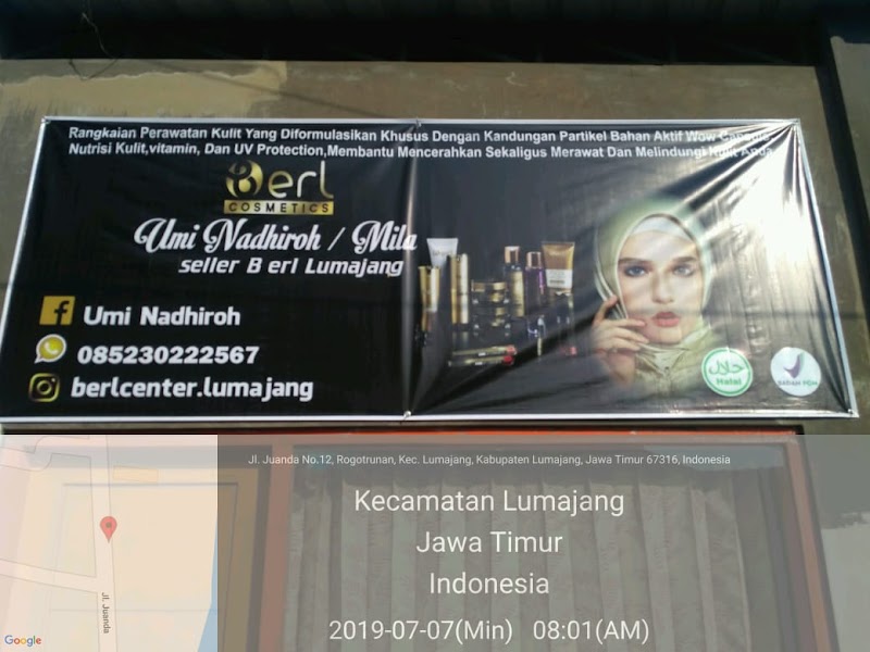 Toko Kosmetik (2) terbaik di Kab. Lumajang