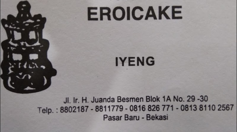 Toko Kue (1) terbaik di Kota Bekasi