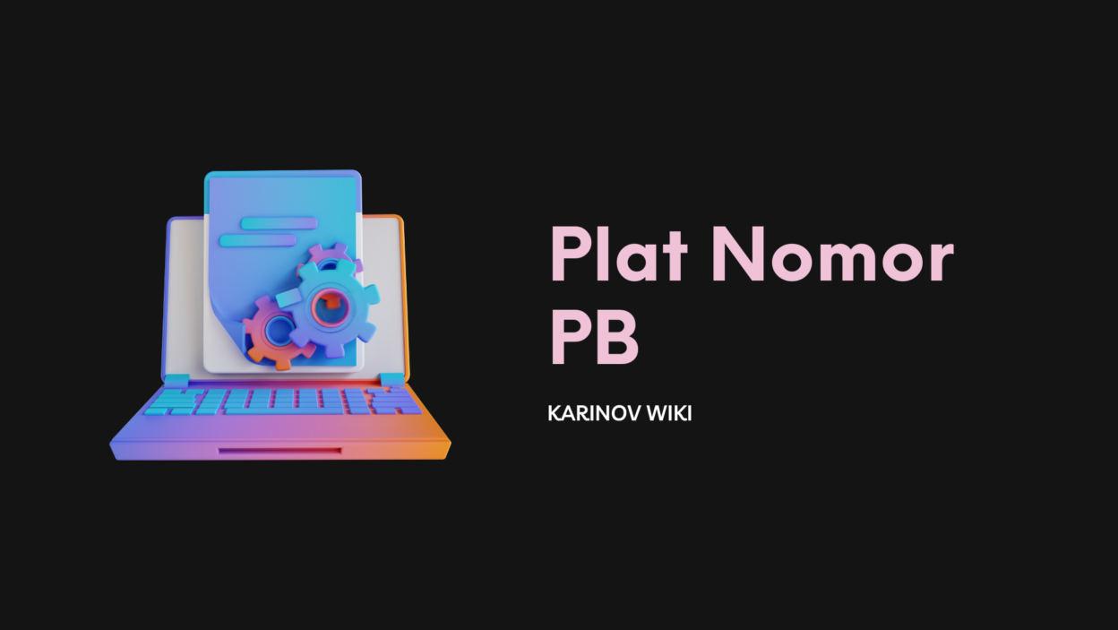 Cover Plat Nomor Pb