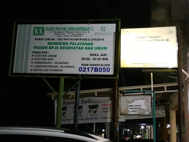 Klinik Kesejahteraan 11 in Gununganyar